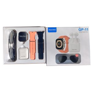 ساعت هوشمند هاینو تکو مدل GP-11 به همراه هندزفری بی سیم و عینک آفتابی