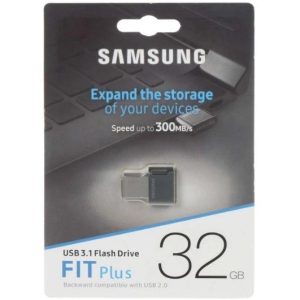 فلش مموری سامسونگ مدل FIT Plus USB 3.1 ظرفیت32 گیگابایت با گارانتی