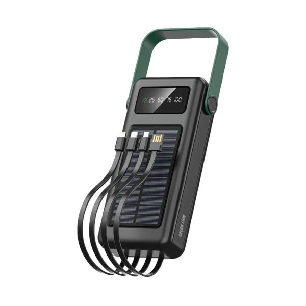 پاوربانک Powerbank 30000 Green lion solar max