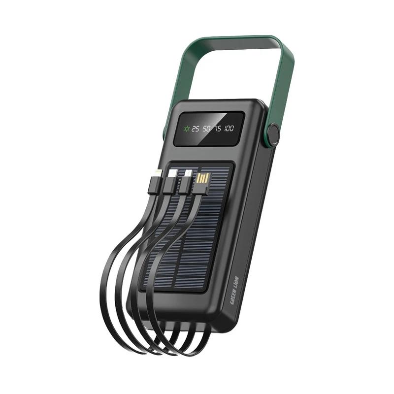 پاوربانک Powerbank 30000 Green lion solar max
