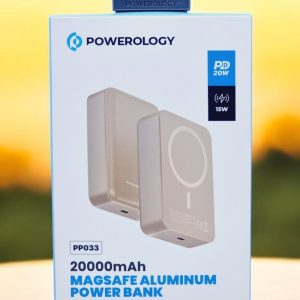 پاوربانک 20000 میلی آمپر مگ سیف پاورولوژی Powerology 20000mAh 20W PD & 15W MagSafe PPBCHA33