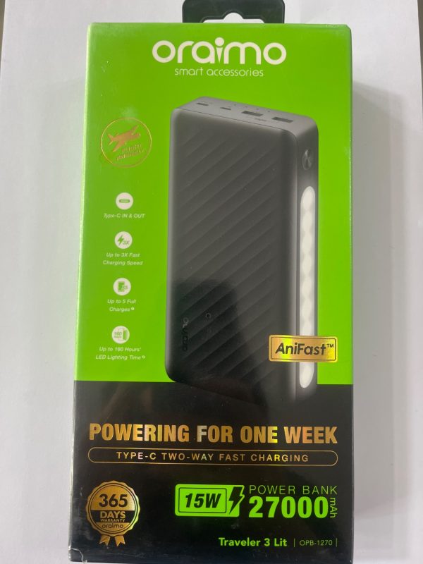 پاوربانکPowerbank 27000 oraimo Model opb-1270