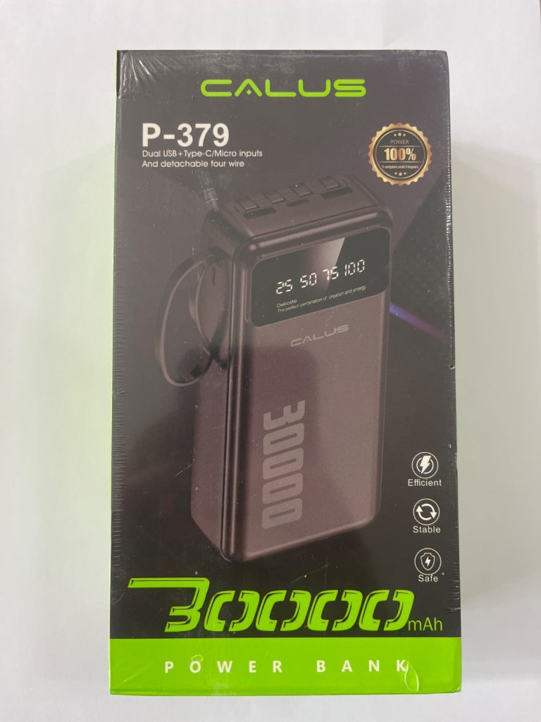 پاور بانک30000 مدل P-379 کالوس