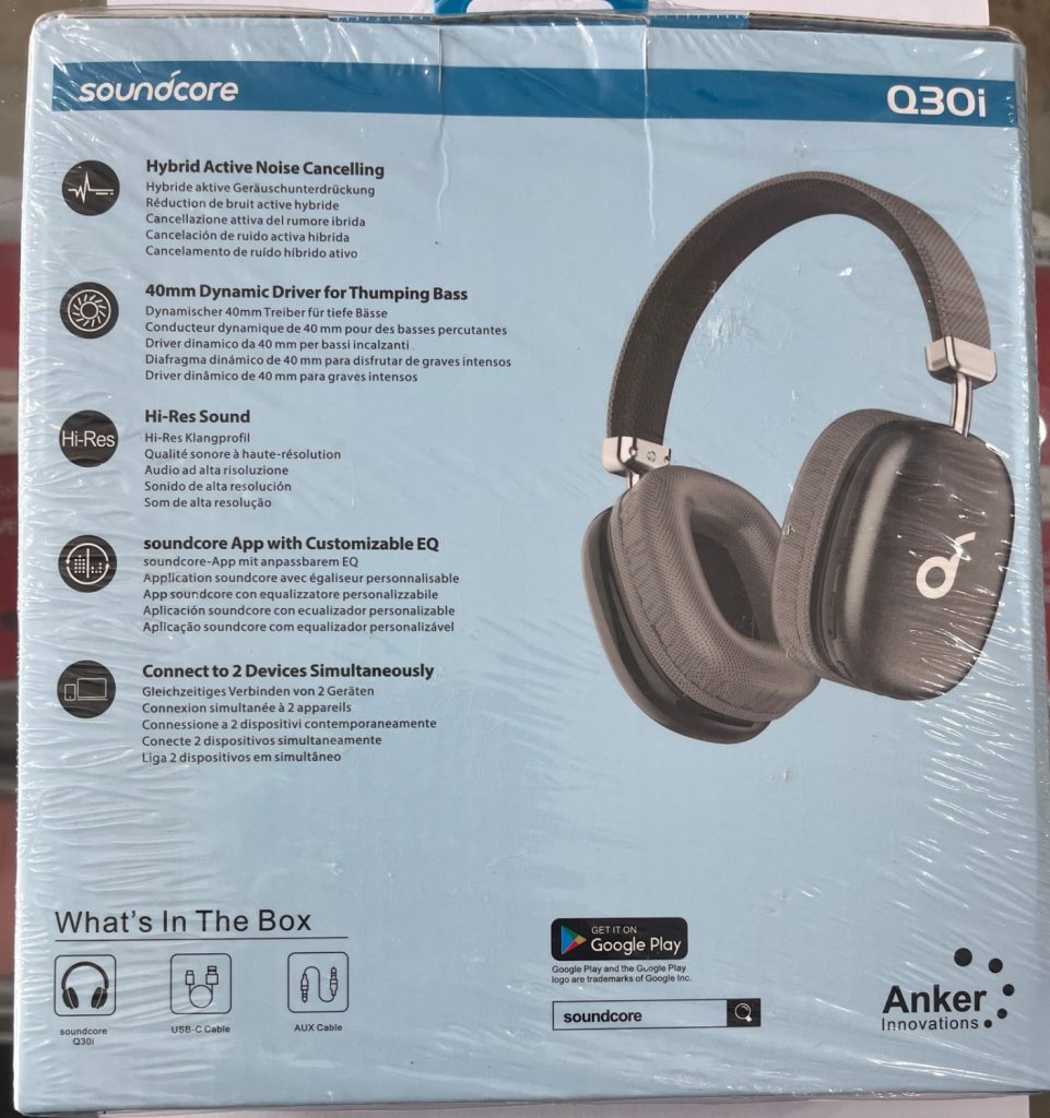 هدفون مدل Headphone anker Model Q30i