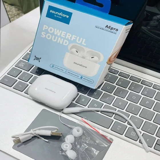 هدفون آنکر مدل Airpod soundcore by anker Model A6pro