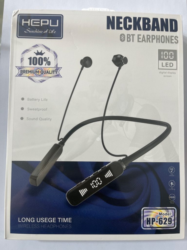 هندزفری بلوتوث گردنی Handsfree gardani hepu Model hp-629