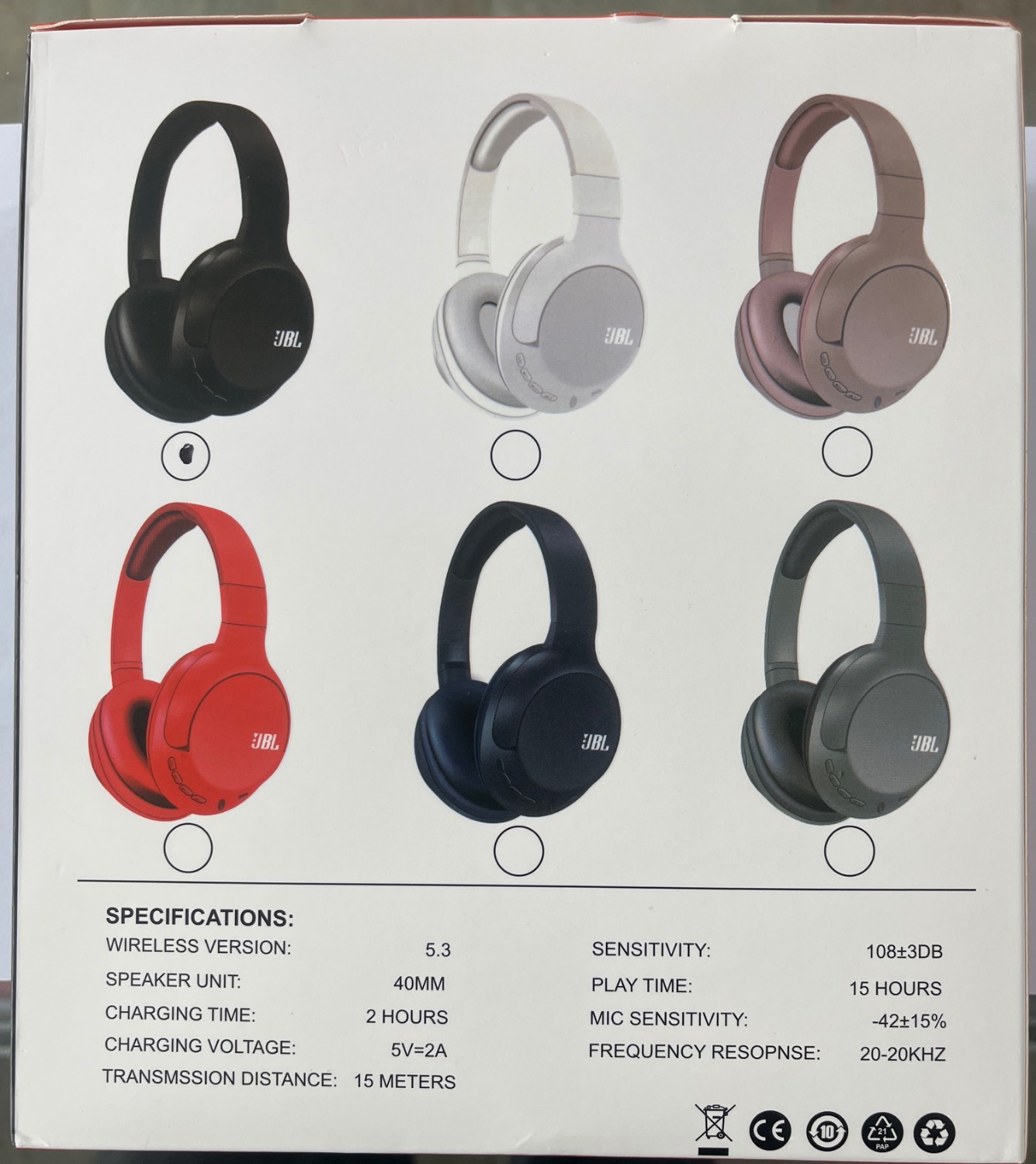هدفون مدل Headphone jbl Model wh-xb710n