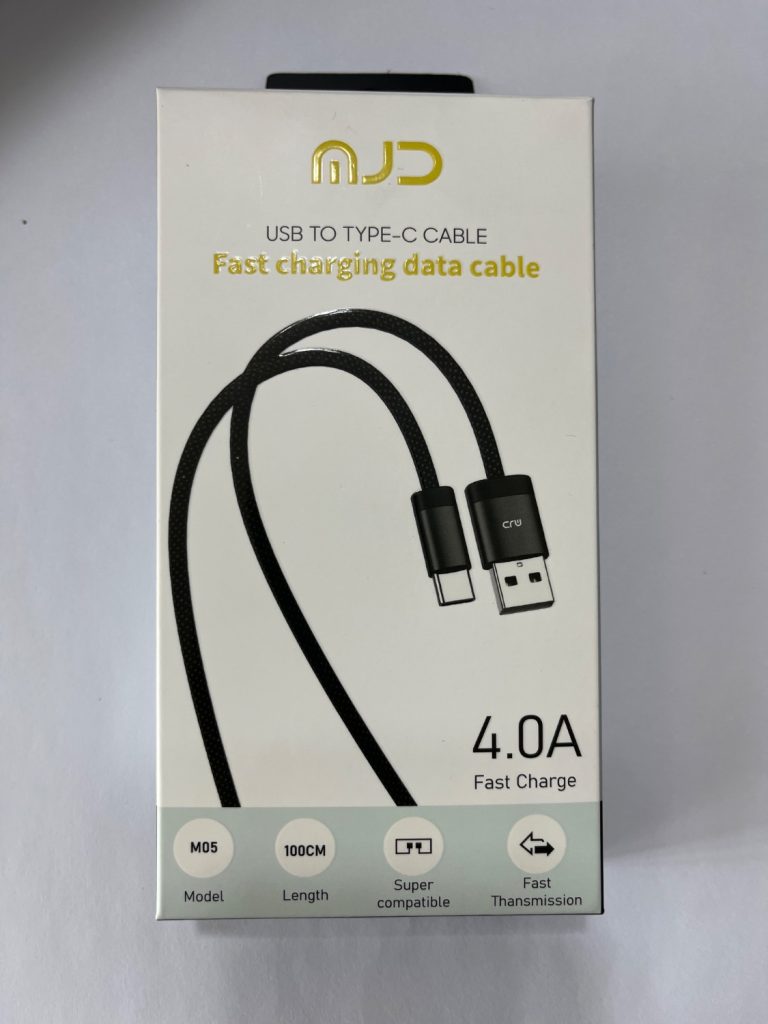 کابل تایپ سی دیتادار برندmjd مدل m05