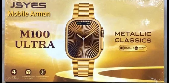 ساعت هوشمند jsyes مدل m100 ultra