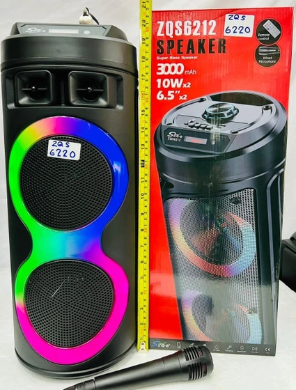 اسپیکر بلوتوثی مدل ZQS 6220 6.5